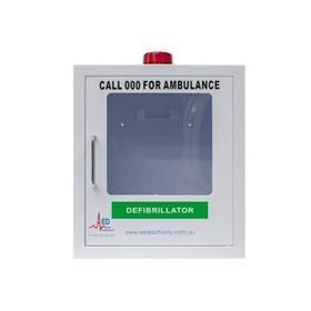 Alarmed Outdoor AED Cabinet