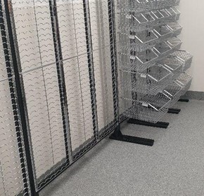 Bespoke Free-standing Wire Racks Case Study