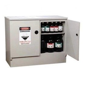 Corrosive Storage Cabinet 100% Poly - 100 Ltr 