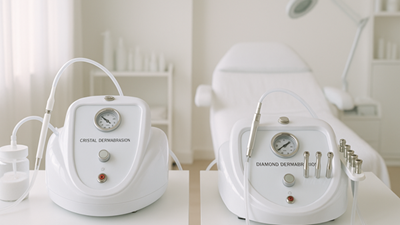 Crystal vs Diamond Microdermabrasion: Selecting the best machine for your clinic