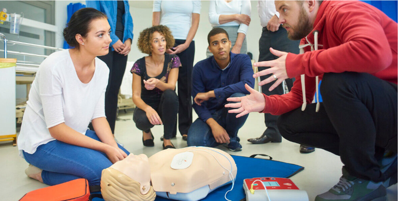 Workplace first-aid training